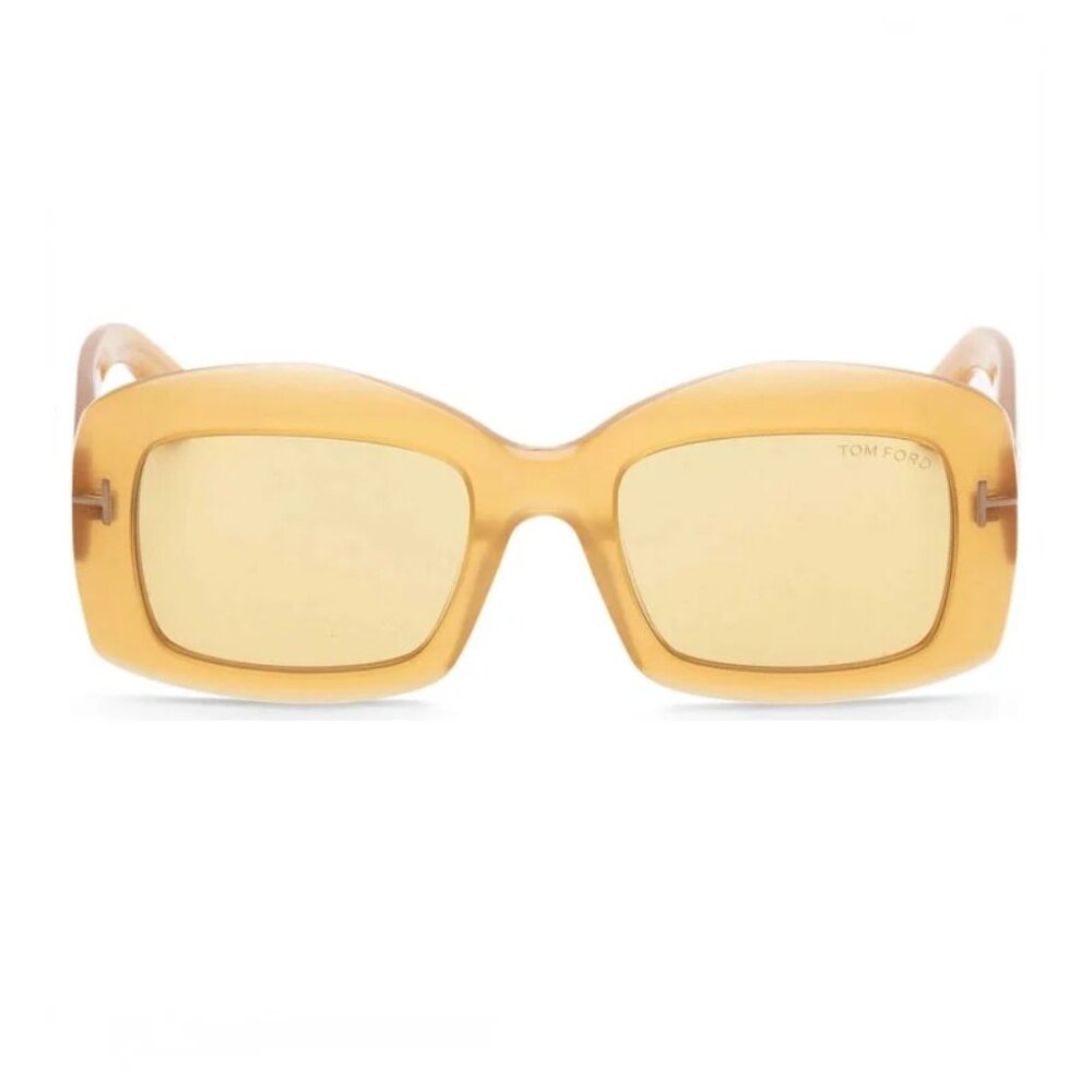 NEW TOM FORD SUNGLASSES YELLOW WOMEN EYEWEAR - Picture 2 of 3
